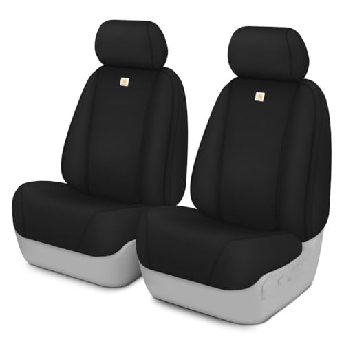 Housses de siège Covercraft Carhartt Super Dux couleur noir pour l'avant