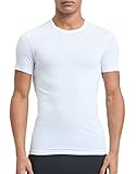 Calvin Klein Men's Ultra Soft Modal Short Sleeve Crew Neck T-Shirt Sleepwear, -White, L
