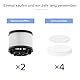 Levoit Originaler 2 Pack Ersatzfilter für LVAC 200 Akku Staubsauger, 99,9 Prozent Filterleistung geeignet für Allergiker Tierbesitzer, Filterleistung für 4 Vormotorefilter und 2 Nachmotorefilter