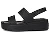 Crocs Women's Brooklyn Women Low Wedge W Clog, Black, 6 UK #3