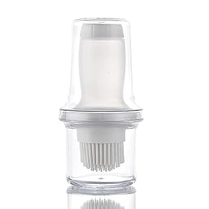 Bakken Nieuwe BBQ Tool Dispenser Olie Borstels Keuken BBQ (Grijs)