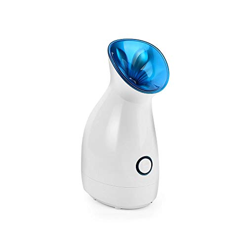 Vaporisateur Sauna Facial avec atomiseur bleu pour une brume chaude hydratante et douce