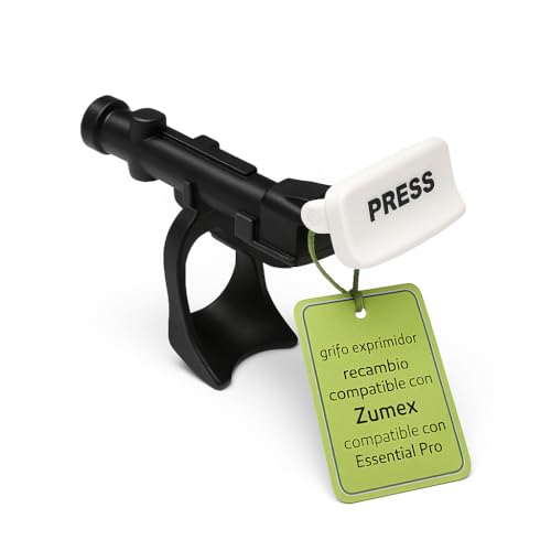 CubetasGastronorm ® Grifo Profesional Para Exprimidor compatible con Zumex Ess-Ver Pro Essential Y Versatile Pro V2 Alta Durabilidad Sin Rosca Compatible Desde Serie 390075 Sistema Presión PRESS