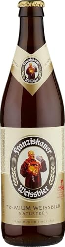 Franziskaner Weizen Hell - Cerveza Botella 0,5 L