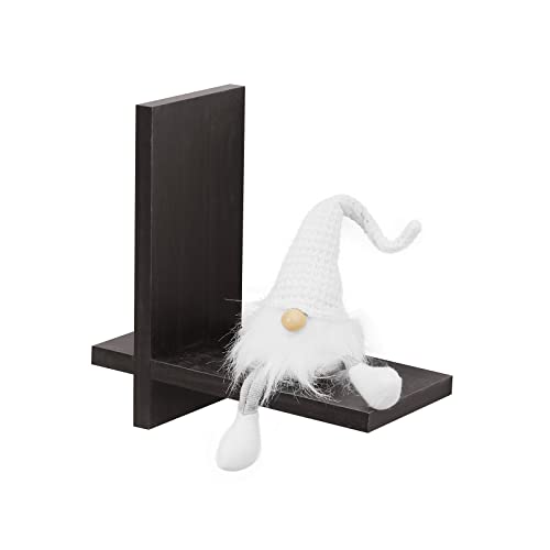 Welland Floating Shelves Criss Cross Intersecting Wall Mounted Shelf Set Of 3 For Living Room, Bedroom, Office (Espresso) #TOP5