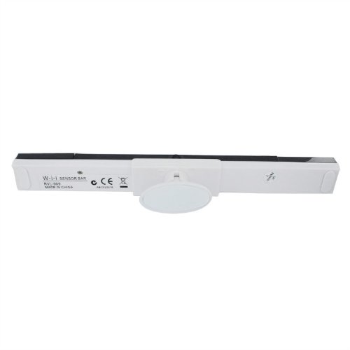 eForBuddy Wired Infrared Sensor Bar for Nintendo Wii, White