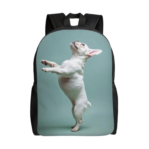 Comfort Fit Unisex Standing Looking Up Backpack Durable for Daily Commute & Travel Adventures 16 Inch