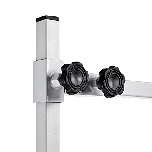 Yaheetech Höhenverstellbar Trimmtisch für Hunde groß, Schertisch mit 2 Galgen, Badezubehör für Hunde, Hundepflegetisch klappbar - 118 x 60 x 177 cm (L x B x H) - Kratzfest, max. Tragelast 120 kg