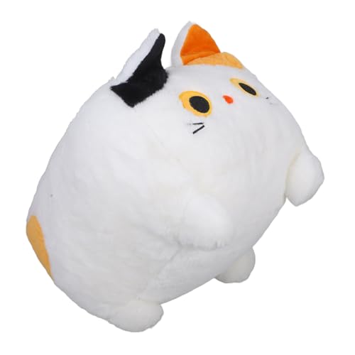 Peluche doux décor Toddmomy, chat cubique aux finitions soignées