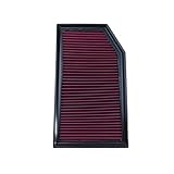 Car High Flow Air Filter 68257030AA Compatible With J-eep Wrangler JL 4th 2.0AT AWD 2018 2019 2020
