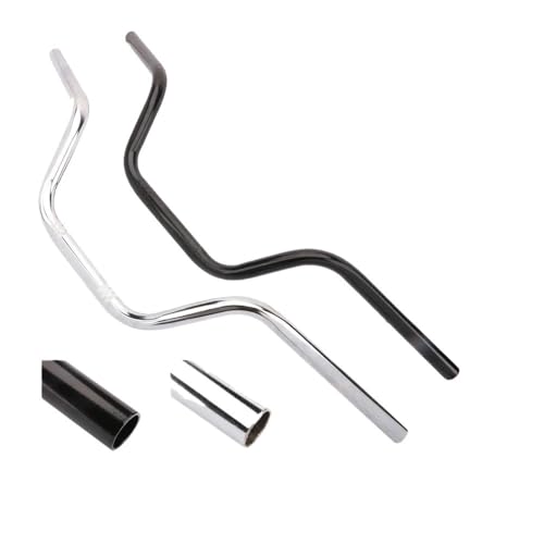 Manillar de motocicleta 22 mm plano de arrastre retro con tubo de alta resistencia a la torsión 3