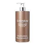 GATINEAU Golden Glow Gradual Tan - 500ml, Self Tan Lotion + 2 in 1 Body Moisturiser, Quick Dry Easy Application, Coconut Oil & Vitamin E, Buildable Natural Tan, Amazon Exclusive Size