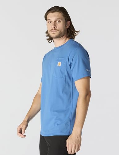Image of Carhartt Men's Force Relaxed Fit Midweight Short-Sleeve Pocket T-Shirt