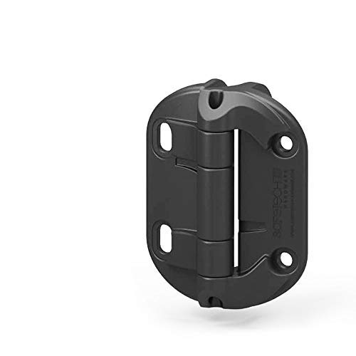 Safetech HardwareSHN-90L Garden Gate Hinges for Metal Gates, Non-Corrosive with Fast Installation Design