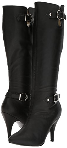 Pleaser Pink Label Women's Dre2030/Bpu Boot, Black Faux Leather, 15 M Us #TOP6