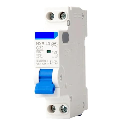 Disjoncteur différentiel NXB-40 1P+N C20 pour protection électrique domestique