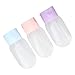 Soft Travel Bottles for Shampoo, Lotion - Leakproof Refillable Cosmetic Containers - Portable Squeezable Silicone Travel Bottles Leakproof Squeeze Containers for Shampoo Lotion and Dish Soap