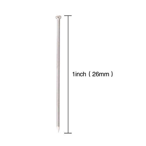 3500 Pieces Head Pins Fine Satin Pin Dressmaker Pins for Crafting Making, Sewing, Length 26 mm
