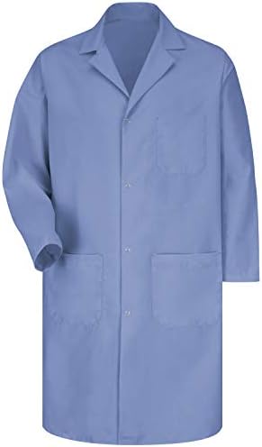 Red Kap Men's Lab Coat With Gripper Closure