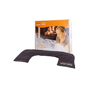 Physiotherm LAVA Nacken Wärmekissen • Wärmekissen für Nacken und Schulter zur Entspannung • Auch als Kühl-Kissen geeignet • Bezug aus Baumwollstoff