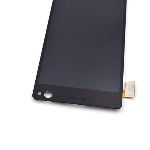 Image of LCD Screen Display with Digitizer Touch Panel Without Bezel Frame Compatible with Sony Xperia C4 E5303 E5306 E5353(Black)