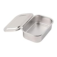 Fyearfly Edelstahl Nadelbox, Edelstahl Instrumentenablage, Edelstahl Veterinär Nadel Box, Edelstahl Nadelbox Veterinärnadel Kochnadelbox Akupunkturbox Veterinärbedarf Ausrüstung