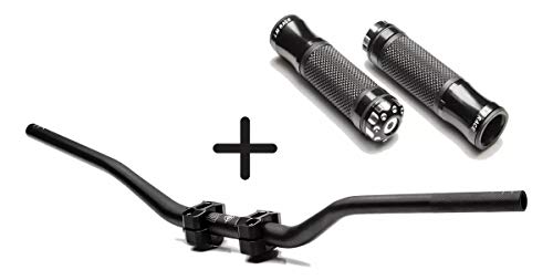 Guidão Manopla Punho Moto Esportiva Alumínio Xre Nxr Bros Xr Tornado Nx4 Falcon