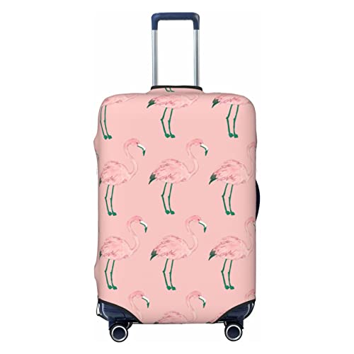 Housse de valise élastique KOOLR pour repérer facilement votre grand bagage à motif flamant rose