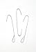 Darice Silver, Ornament Hangers, 2.5 Inches, 50 Pack, One Size