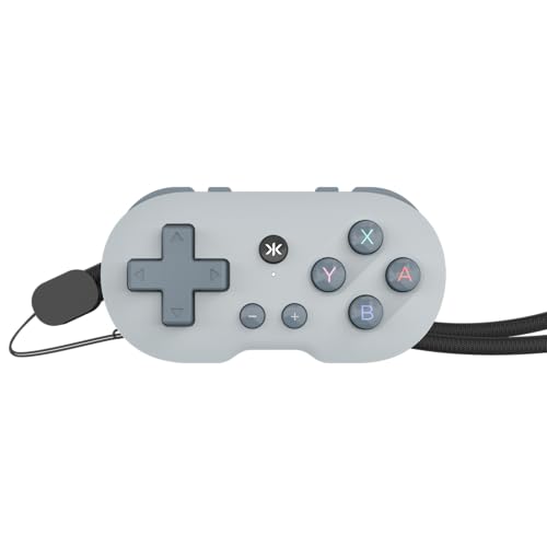 Image of CRKD ATOM - Collectible Keychain Controller for Nintendo Switch, PC, Mac, Mobile and Smart TV (OG Grey)