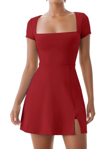 Dokuritu Damen-Tenniskleid, kurzärmelig,...