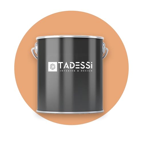 TADESSI Wall Select Wandfarbe Orange - Kupfer - abwaschbare Innenfarbe matt - Dispersionsfarbe - Geruchsarm und Lösemittelfrei - 1 Liter Gebinde TADESSI Wall Select Wandfarbe Orange - Kupfer - abwaschbare Innenfarbe matt - Dispersionsfarbe - Geruchsarm und Lösemittelfrei - 1 Liter Gebinde
