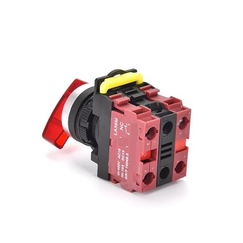 Bouton arrêt d'urgence LA36M rotatif 2 positions 2NO 220V