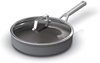 Ninja Foodi ZEROSTICK Sauté Pan 26 cm, Hard Anodized Aluminium, Non-Stick Coating, Induction Compatible, Dishwasher Safe