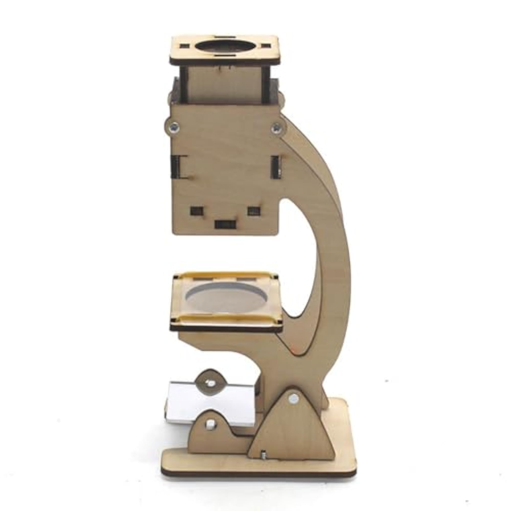 Kids DIY Microscope Science Set Material Package