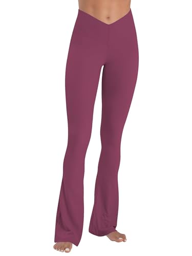 Pantalones de yoga para el día a día Sunzel leggings acampanados con tiro medio