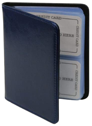Porte-cartes de visite bleu Marshal pour ne plus perdre vos contacts