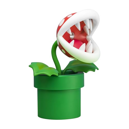 Paladone Piranha Plant Posable Lamp BDP | LED Light with Flexible Head...