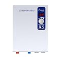 Awoco Electric Tankless Water Heater, 27kW 208-240V Adjustable Instant Heat Water Heater with Digital Temperature Display, Easy Install for Residential Whole Shower