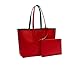 Lacoste Women's Anna Large Reversible Tote Bag, Violet/Red, One Size