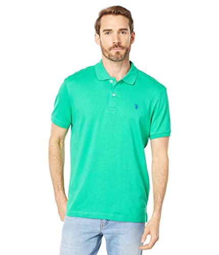 Polo vert homme U.S. Polo Assn. XL idéal pour le week-end et les loisirs chic