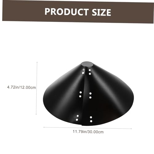 Deflector para comederos de pájaros jardín cobertura colgante resistente PVC 3