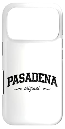 Pasadena �I���W�i�� ���B���e�[�W �J���b�W�X�^�C�� �X�N���v�g �X�}�z�P�[�X iPhone 17 Pro �p
