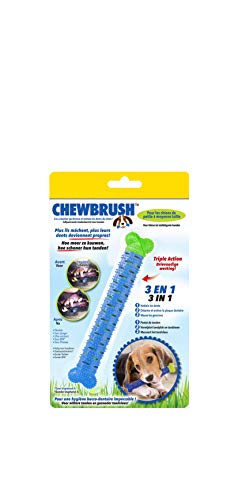 CHEWBRUSH Small Chew Bone that Brush and Cleans Dog's Teeth – As Seen on TV