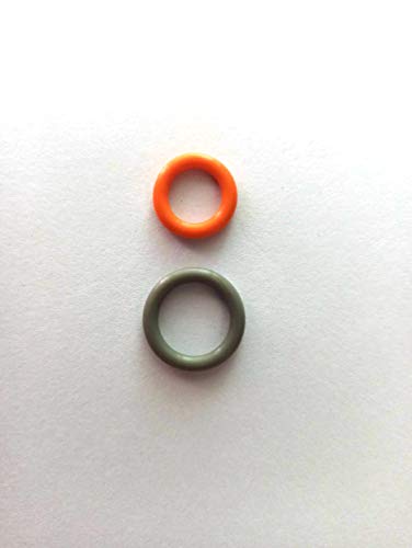 Palart 1/4" & 3/8" Pressure Washer Qd Colored O-Rings (1/4''&3/8''(25+25) 50 Pack （Red+Grey）,M22 Quick Connect Coupler #TOP2