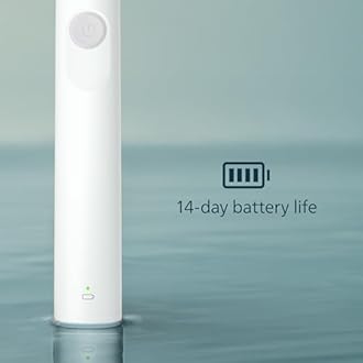 1100 Series Electric Toothbrush - Sonic Toothbrush with Advanced Sonic Technology, EasyStart, Smartimer & Quadpacer, White, Model HX3641/02