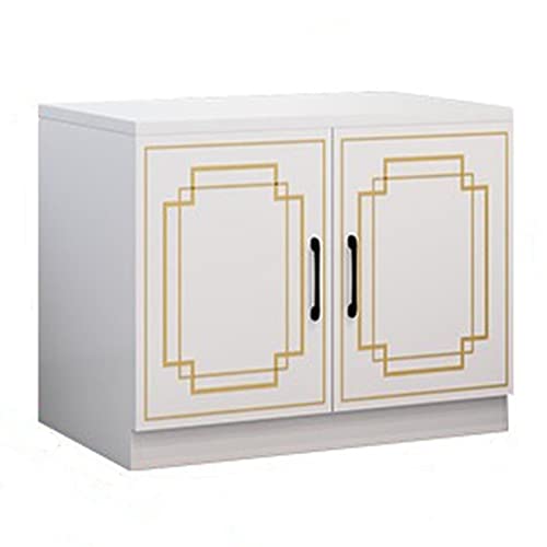 Bay Window Low Cabinet Bay Window Cabinet Floor Can Sit On The Window Sill Cabinet Storage Window Cabinet Low Cabinet Balcony Floor Cabinet (Color : White, Size : 60x30x45cm)