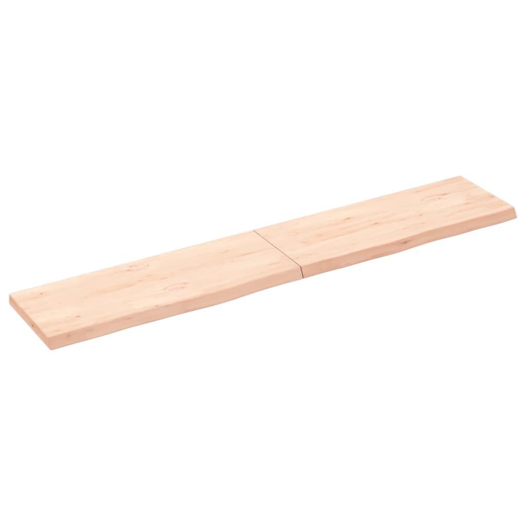 Estantería de pared maciza TALCUS balda flotante sin soportes a la vista