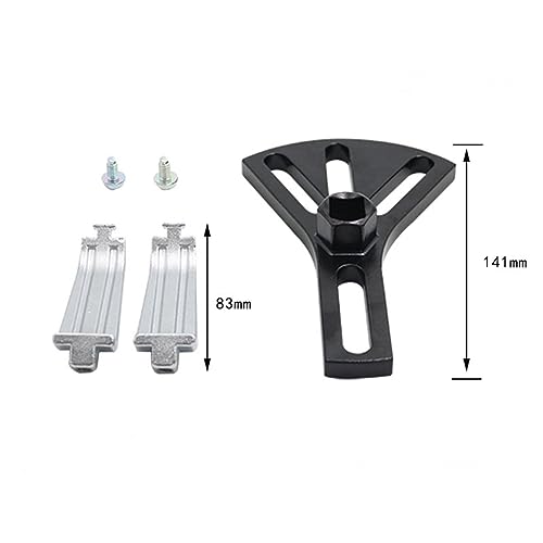 Luwqceu 1 Stück 3-Klauen-Multifunktionsschlüssel für Kraftstofftankabdeckungen für Kraftfahrzeuge, Benzinpumpen-Abdeckungsschlüssel, Werkzeug zum Entfernen Von Benzinpumpen