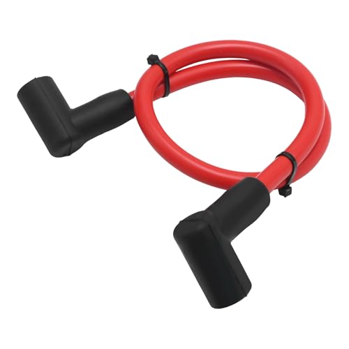 Aynaxcol 84059 Ignition Coil Wire Red 18 8.5mm HEI Coil Wire Replacement for Blaster 2 Ignition Coil Replacement for Blaster 3 Ignition Coil